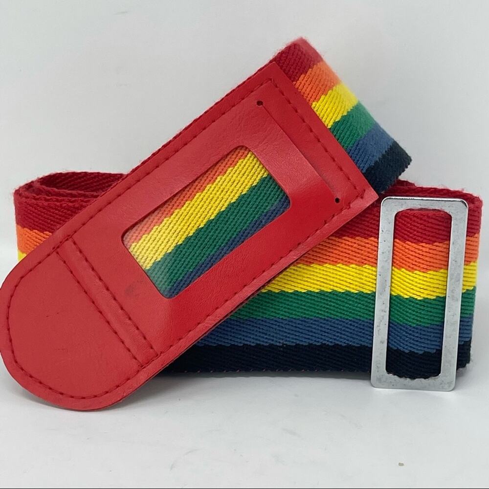 Vintage RAINBOW Suitcase / Luggage Strap